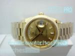 Replica Rolex Day-Date Yellow Gold Watch President Band 41MM - New President Strap